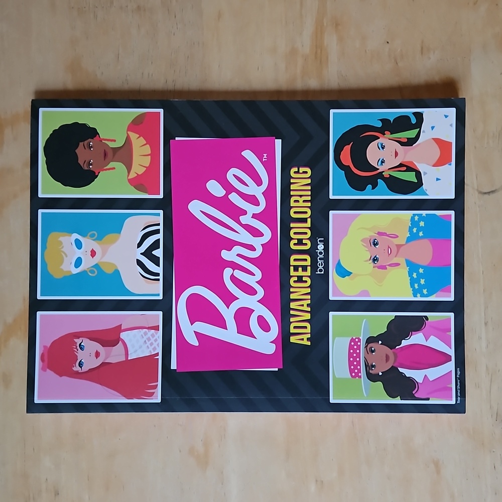 BARBIE ADVANCED COLORING BOOK
